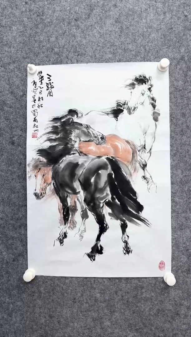 国画DH-TH老师绘画作品