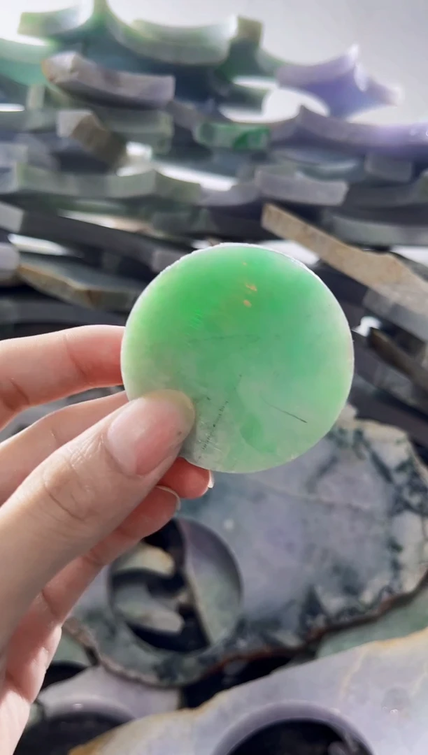 裸石翡翠缅甸翡翠A货陈235