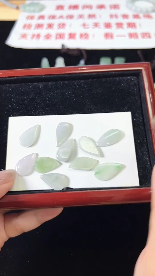 翡翠未镶嵌颈饰A14