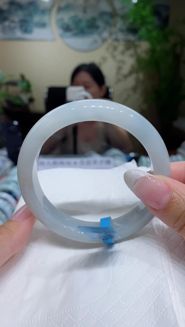 未镶嵌手镯翡翠圈口58.2