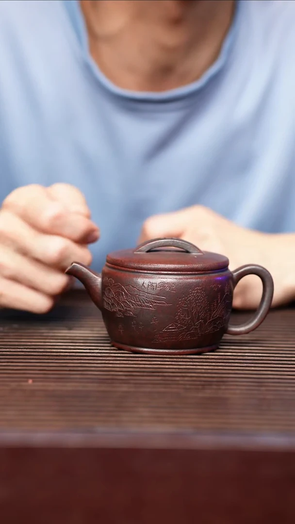 茶杯紫砂宜兴原矿紫砂茶具