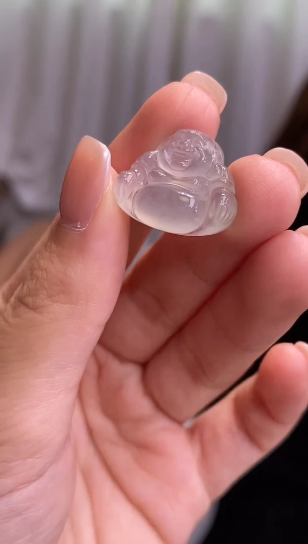 颈饰未镶嵌翡翠佛公