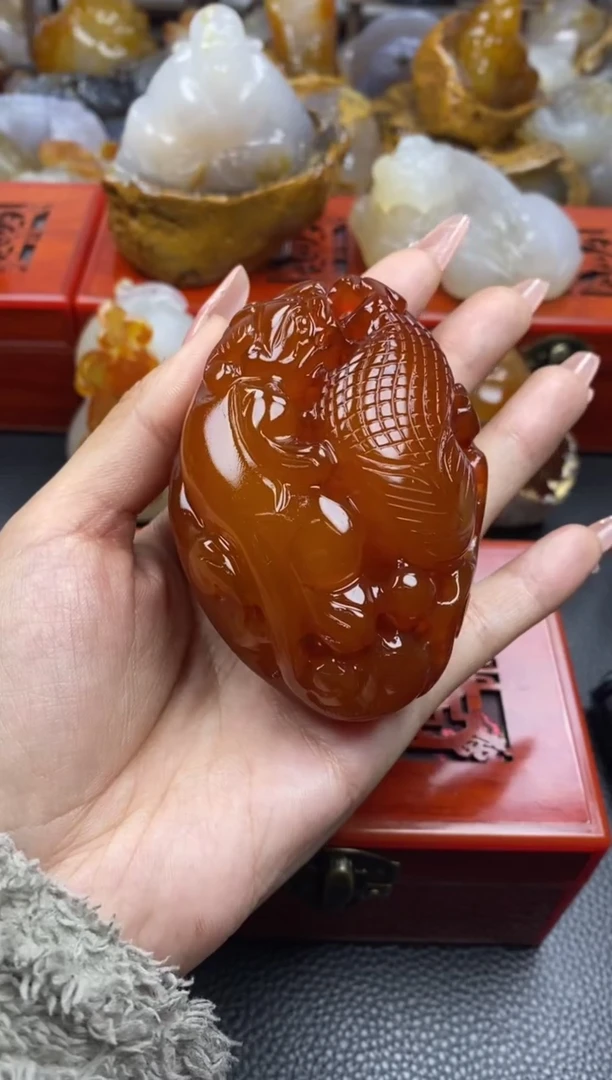 【闪购商品】玛瑙/玉髓手把未镶嵌00