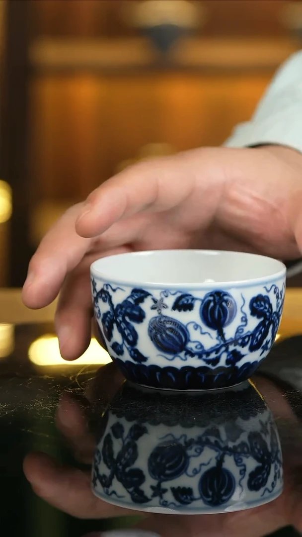 景德镇手工手绘杯