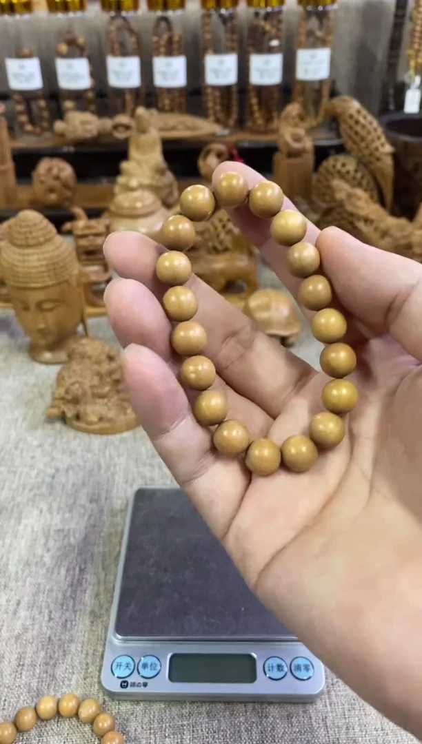【闪购商品】檀香木手串/手链2号仓~瑕疵串1.0单圈