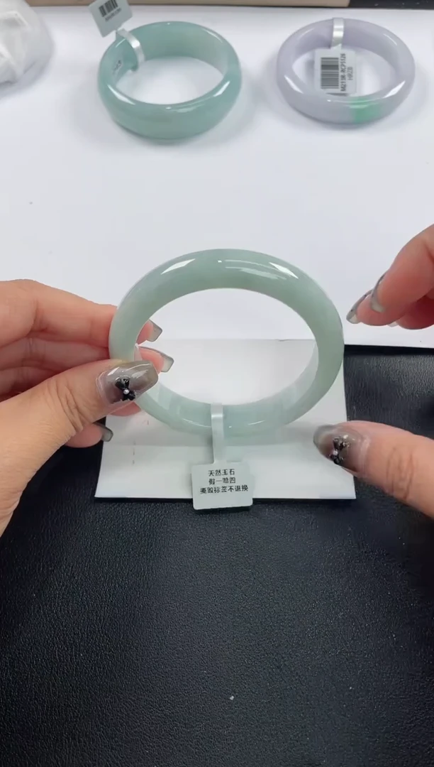 未镶嵌手镯翡翠基地发货H8975 58+