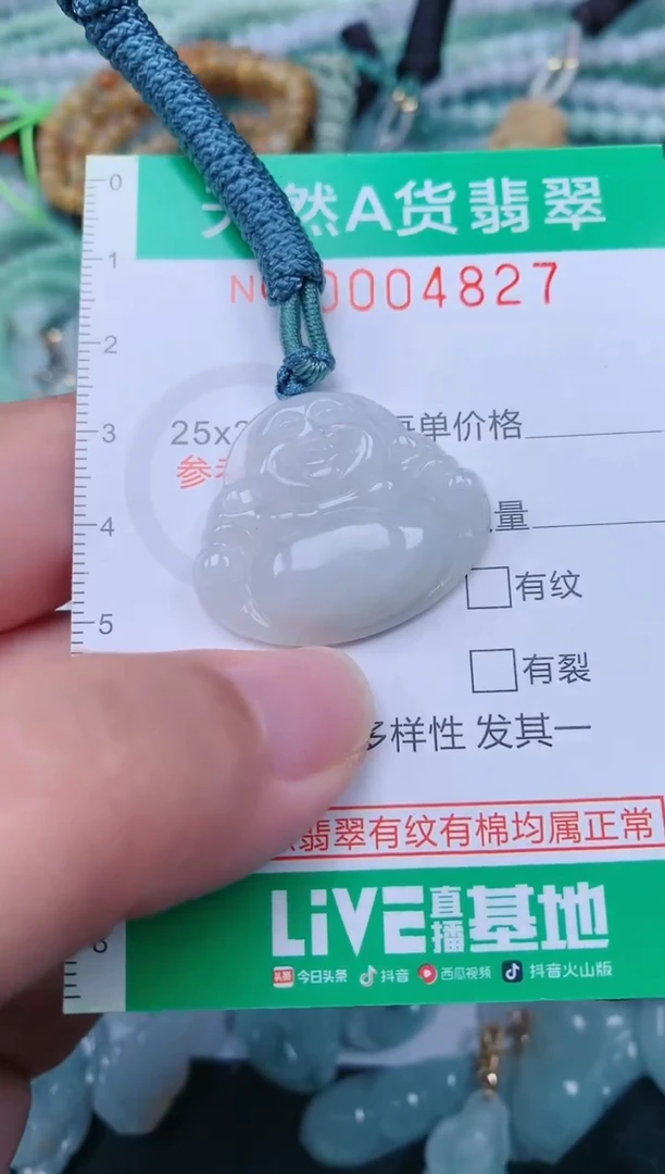 颈饰未镶嵌翡翠.0004827