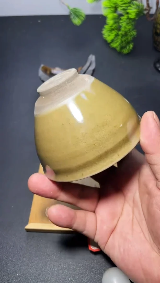 茶盏32（微瑕）叶紫建盏