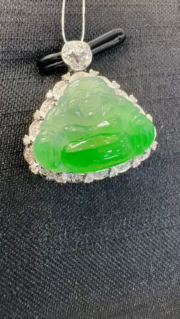 【闪购商品】翡翠吊坠(不含链)18K金镶嵌多样性团购发一件