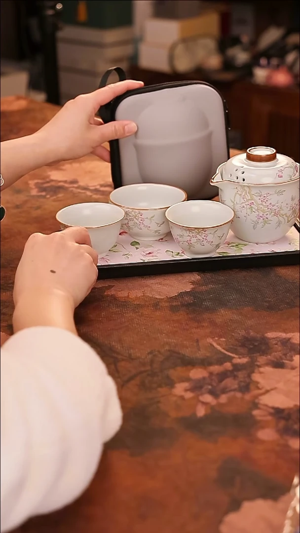 【闪购商品】陶瓷茶具（无礼盒无茶盘）@@ZH968