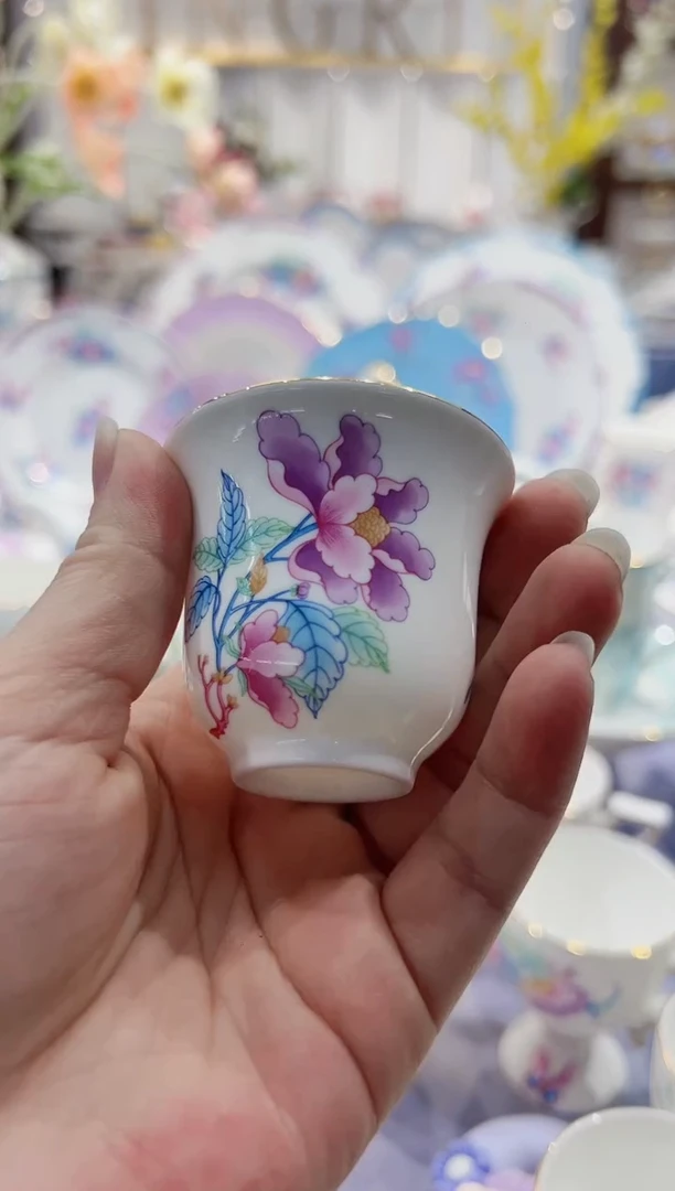 【闪购商品】36%以上骨粉骨瓷杯子·