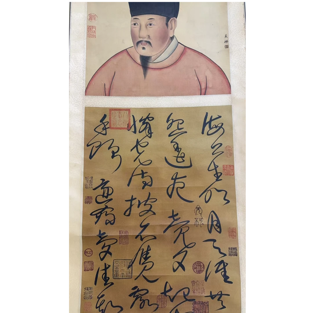 盛世佳作款绘画立轴人物立轴138.50 6.2平尺