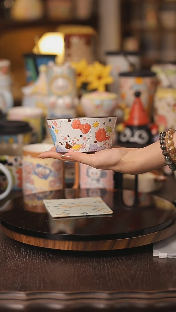 摆件景德镇釉下彩绘设计师款式陶瓷