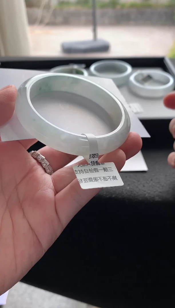 未镶嵌手镯翡翠55.4正圈Y4423买断