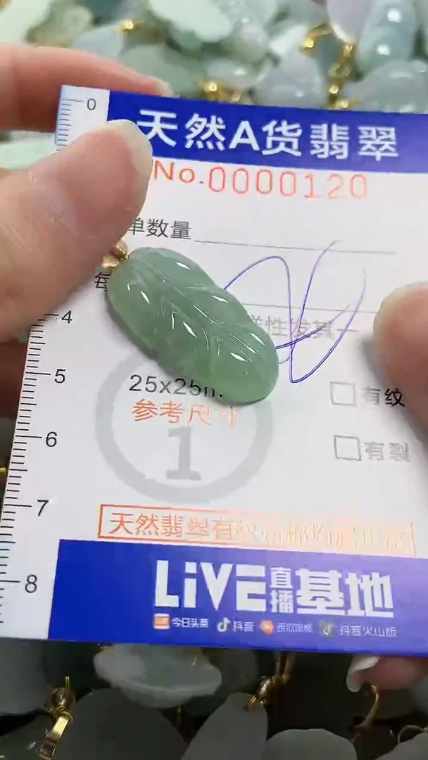 颈饰未镶嵌翡翠纯天然货a翡翠