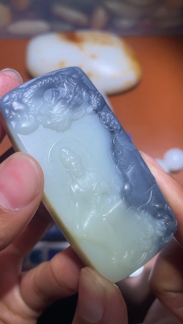 颈饰未镶嵌和田玉（糖玉）和田玉