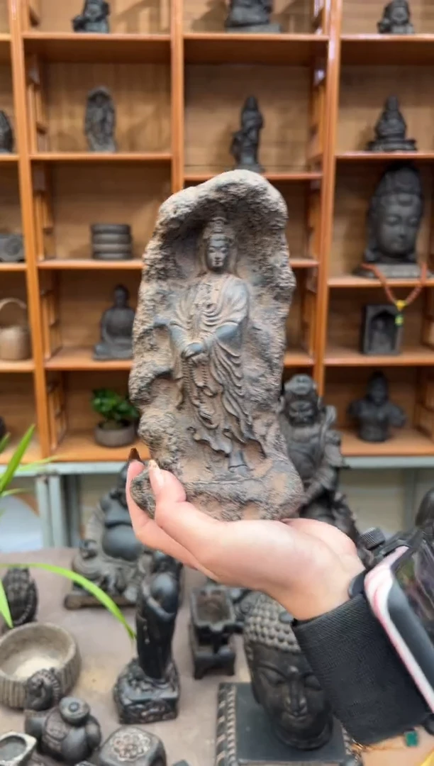 陶土【火山泥】普慈观音