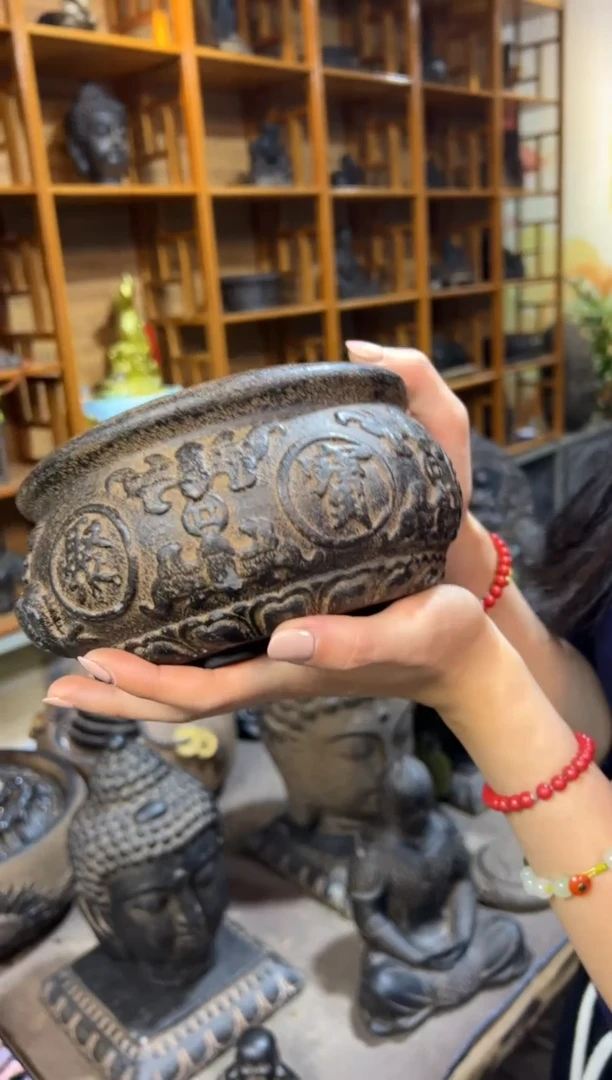 陶土【火山泥】聚宝盆