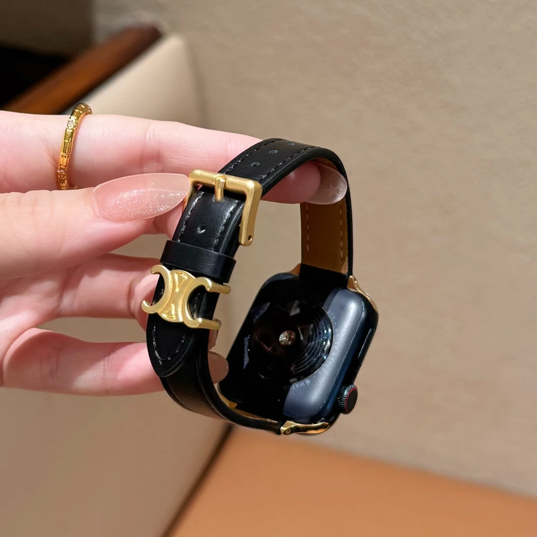 适用华为GT6手表表带watch4真皮腕带fit3凯旋门扣GT5女款gt4progt