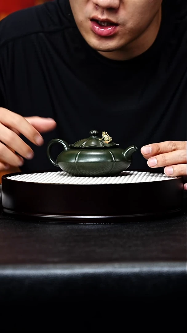 茶壶紫砂花器手工紫砂壶