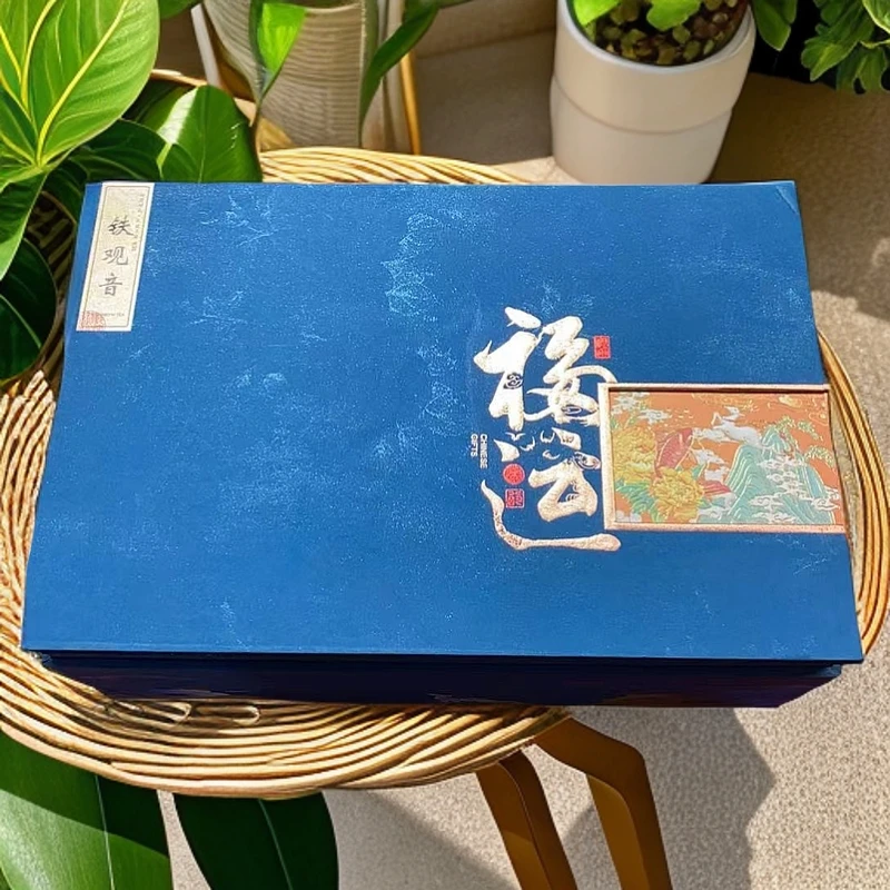 福运连连铁观音 陶瓷罐装 过年送礼 茶叶礼盒装