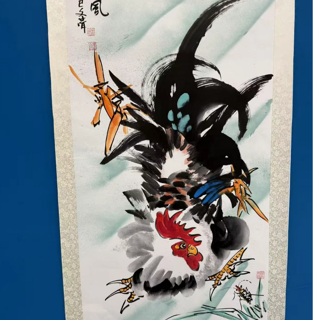 橱窗展示/藏雅文化/徐文清老师/宣纸国画/带证书授权