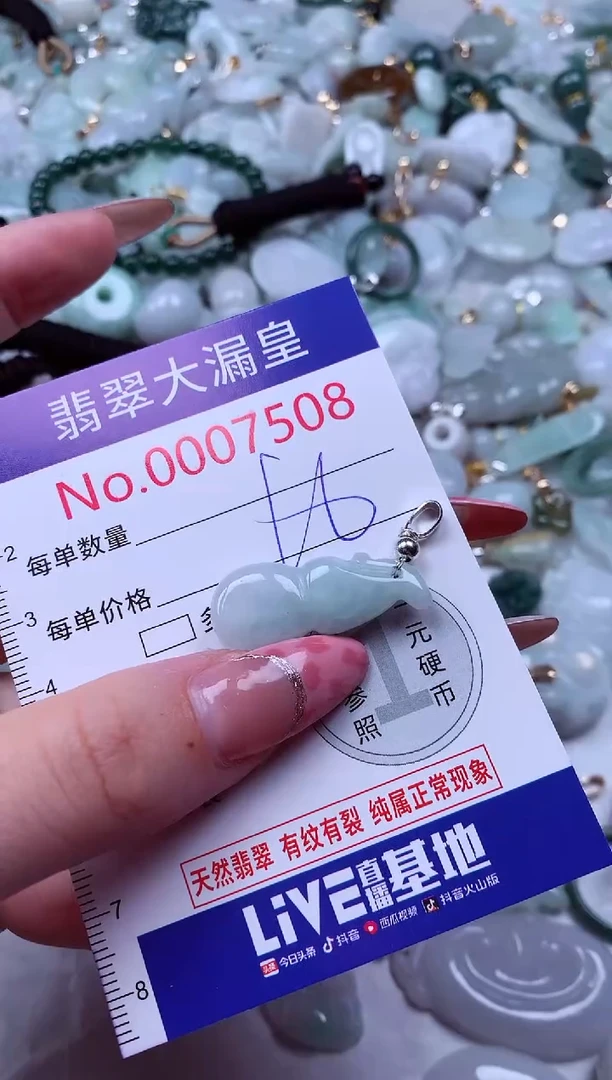 颈饰未镶嵌翡翠7508