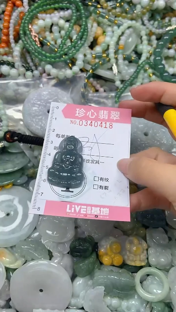 颈饰未镶嵌翡翠闪购0340418
