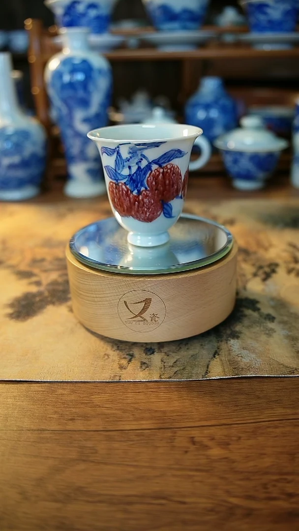 16景德镇手工手绘茶具