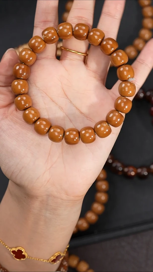 手串紫金鼠12mm24实心鼠