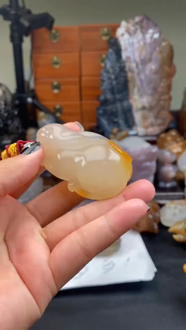 【闪购商品】玛瑙/玉髓颈饰未镶嵌AA