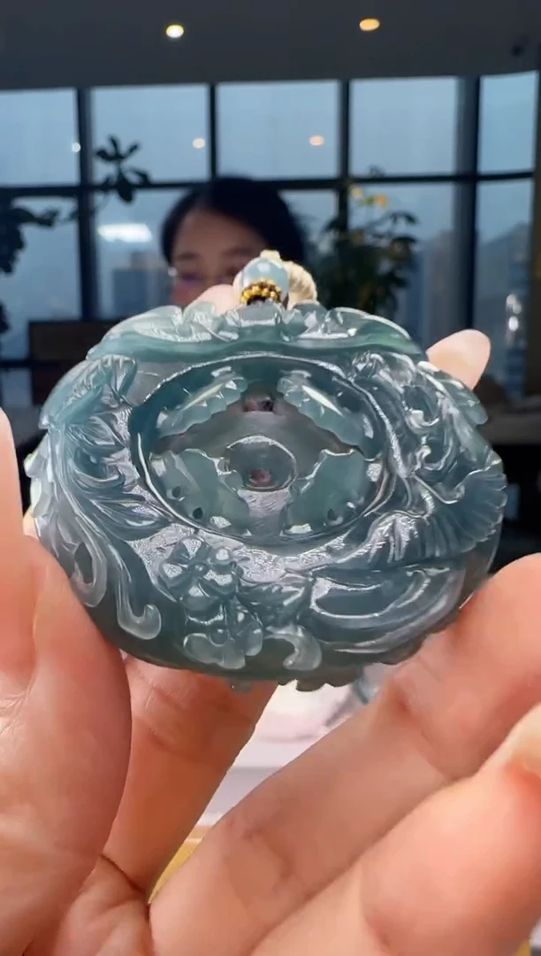 颈饰未镶嵌翡翠多样性发其一YJ@@60B7J06117