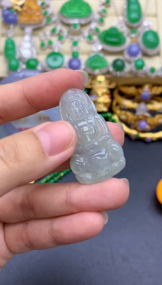 颈饰未镶嵌翡翠28-中国好珍宝