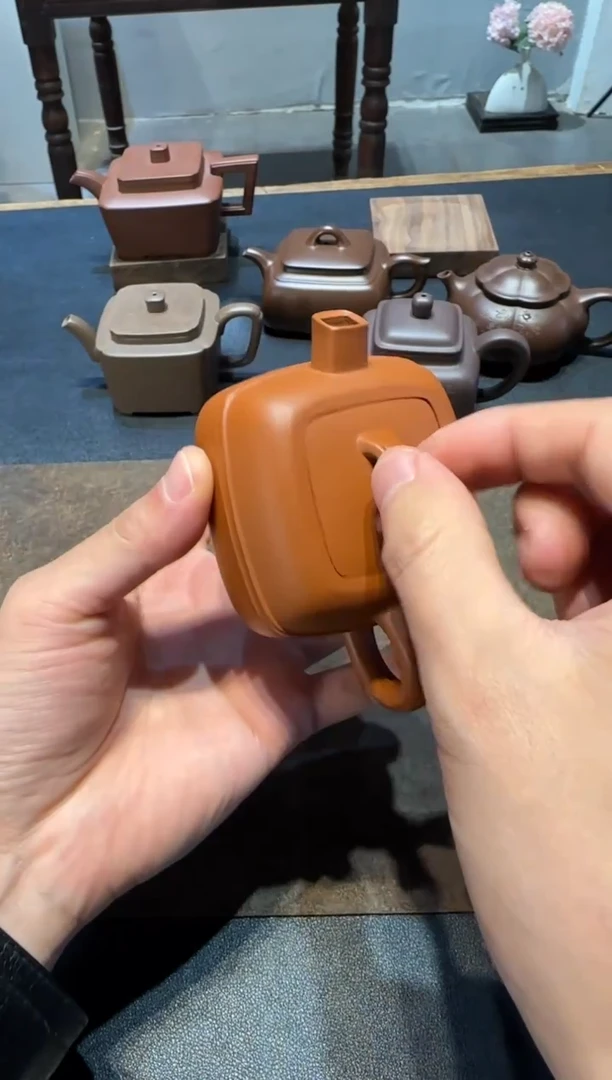 茶壶紫砂周*喜柿紫砂壶