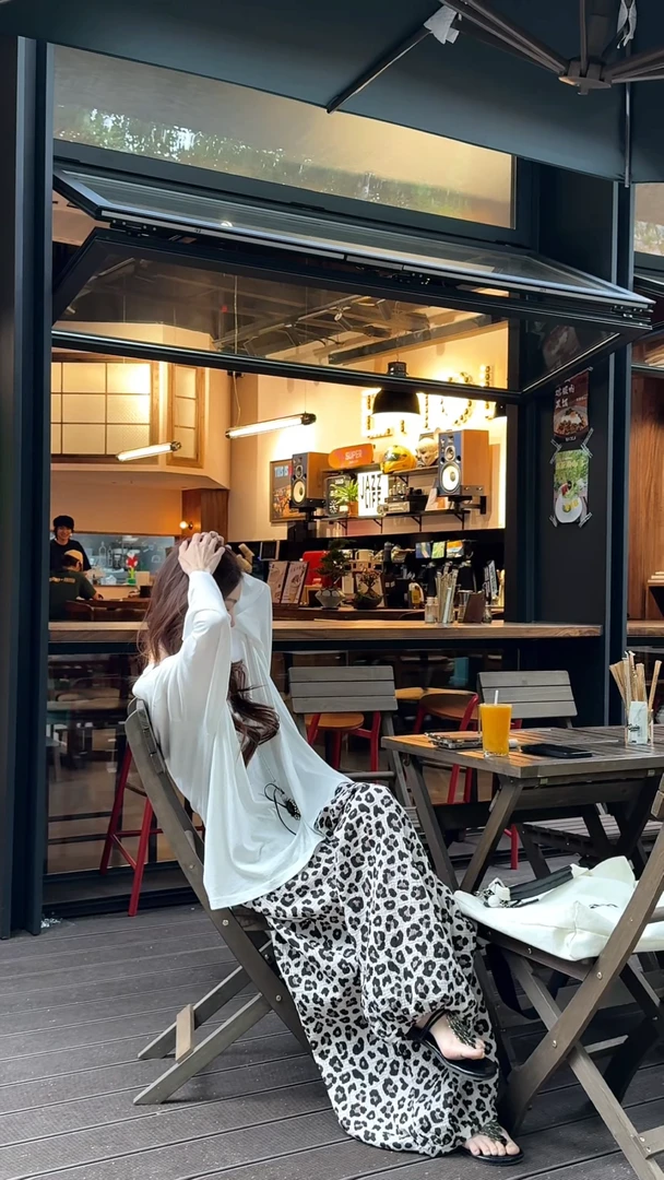 慵懒风套装宽松长袖T恤女夏季2025新款百搭高腰阔腿休闲裤两件套