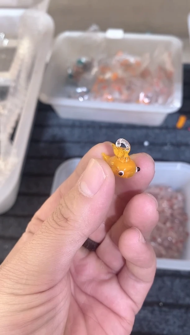 琉璃手工艺品小鱼