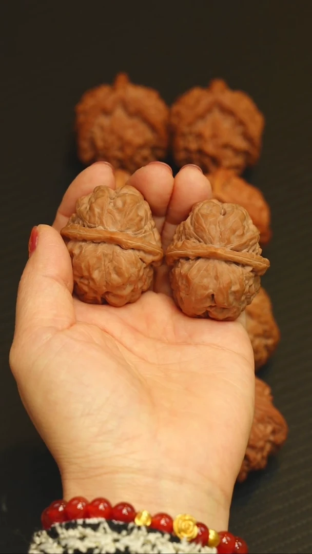 吊坠文玩核桃托*东三角蛙41+