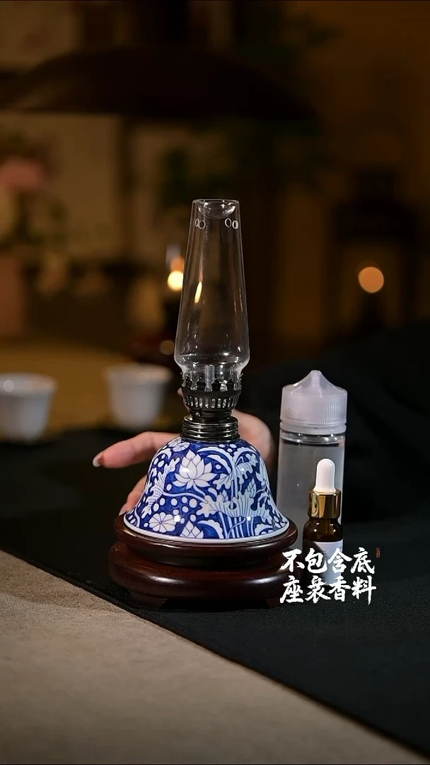 景德镇陶瓷香薰灯摆件