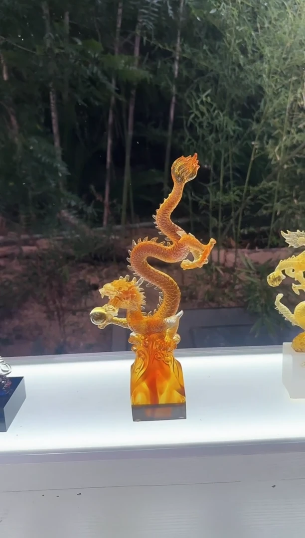 手工艺品琉璃古法琉璃大号龙