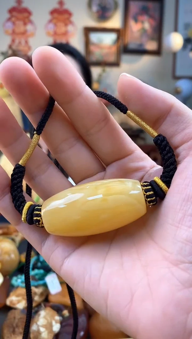 【闪购商品】琥珀颈饰未镶嵌吊坠