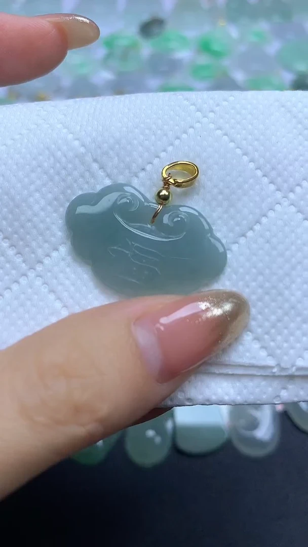 颈饰未镶嵌翡翠A货