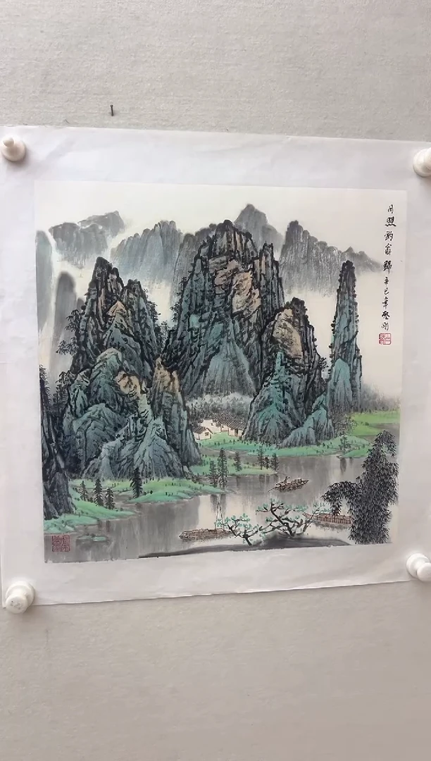 国画白启刚-2平尺-国画作品