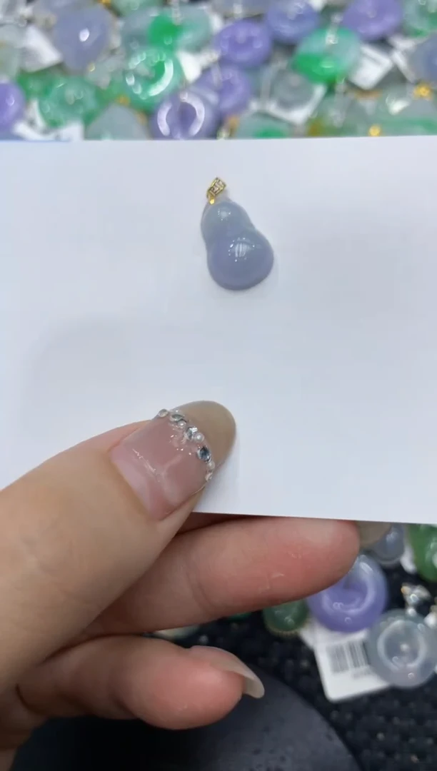 【闪购商品】翡翠颈饰18K金镶嵌 222222222