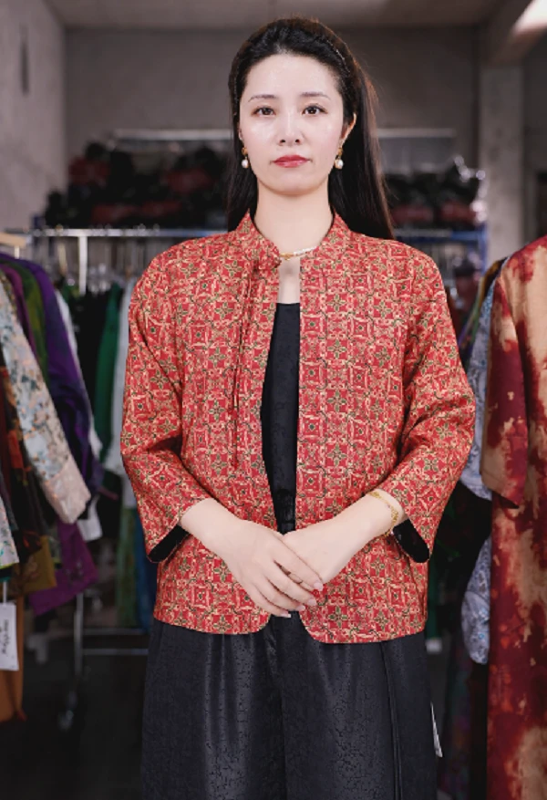 8869外搭气质款薄款复古国风气质显廋外套