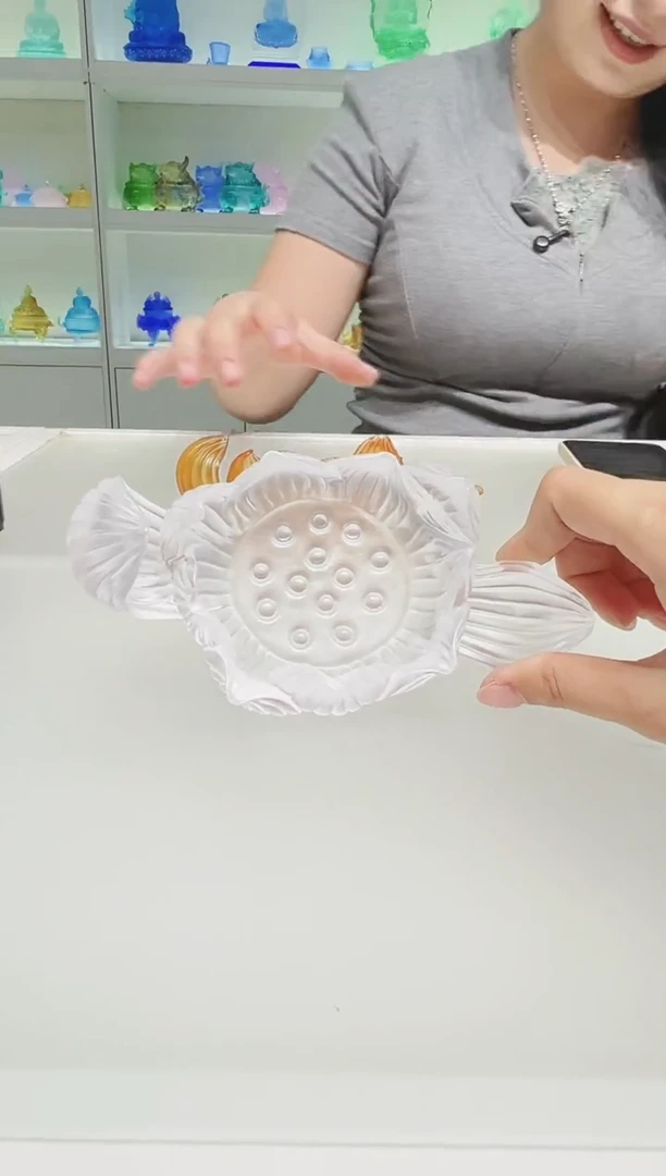 手工艺品琉璃古法琉璃底座