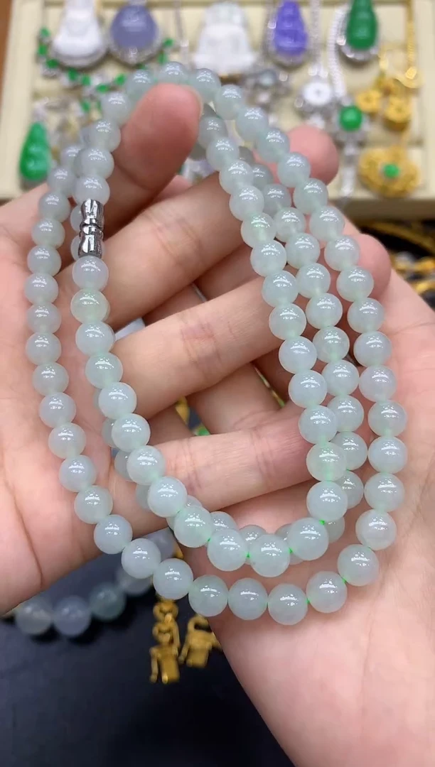 翡翠未镶嵌颈饰45-中国好珍宝