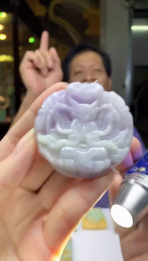 定制翡翠未镶嵌1106ry-毛货挂件6