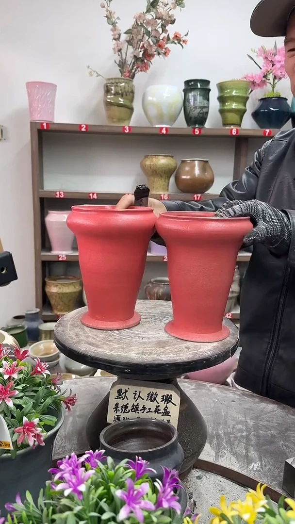 12-23-高19口13瑕-花盆