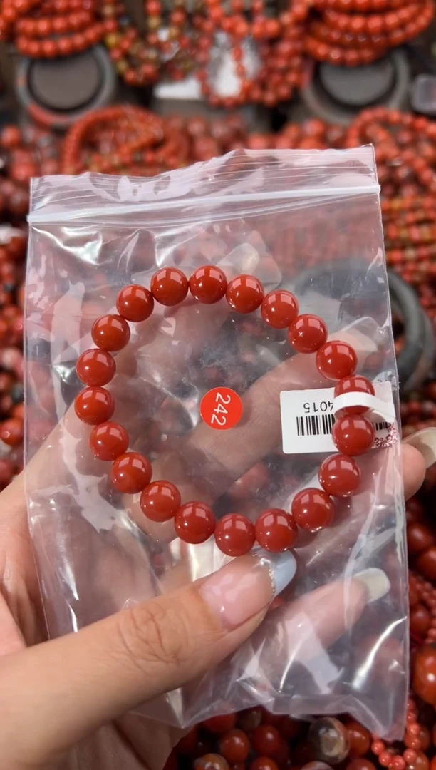 未镶嵌手串南红玛瑙冬*歌9+