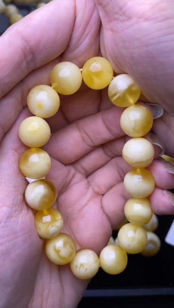 裸石琥珀未镶嵌13mm+大小姐珠宝124